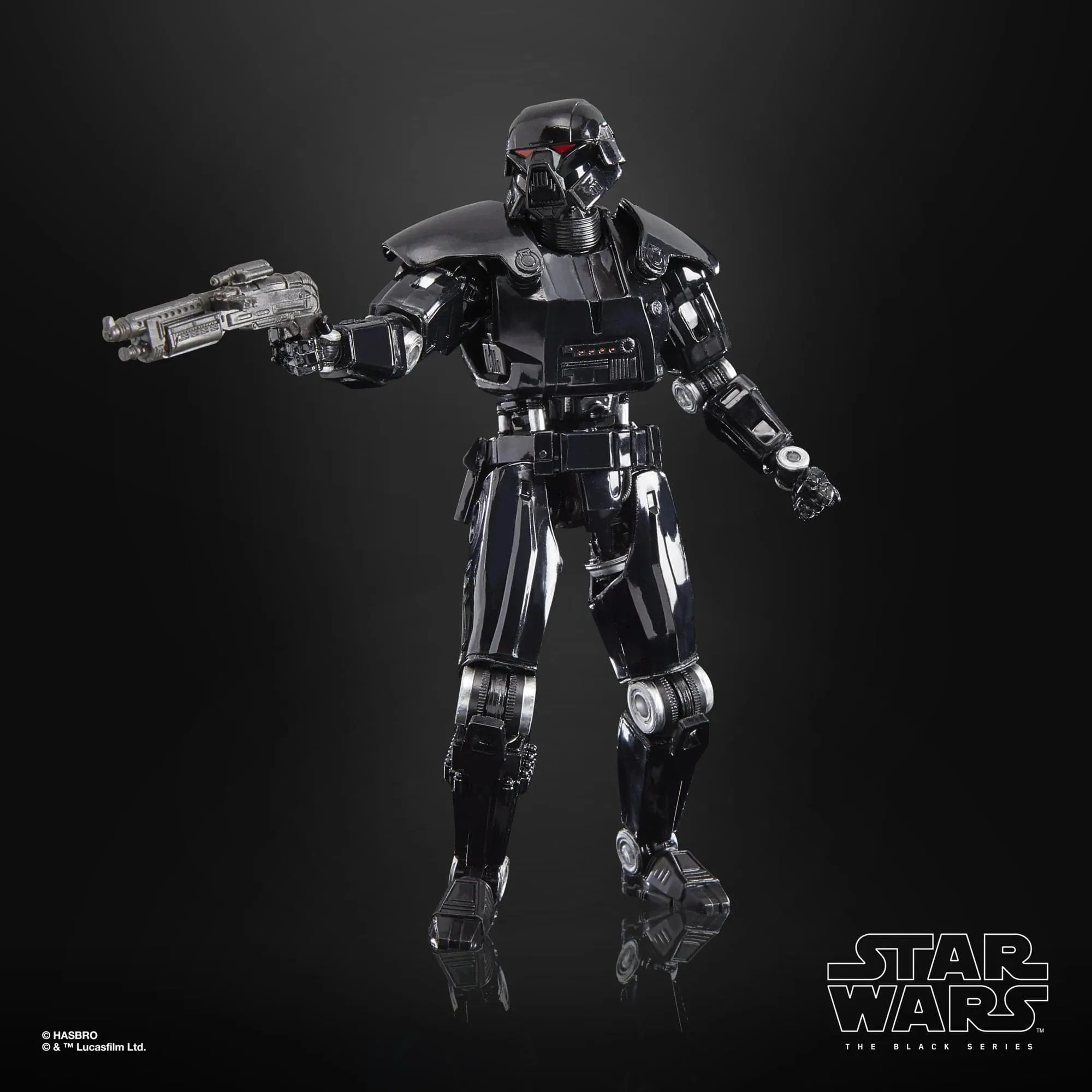 Star Wars The Black Series The Mandalorian Dark Trooper Deluxe Action Figure