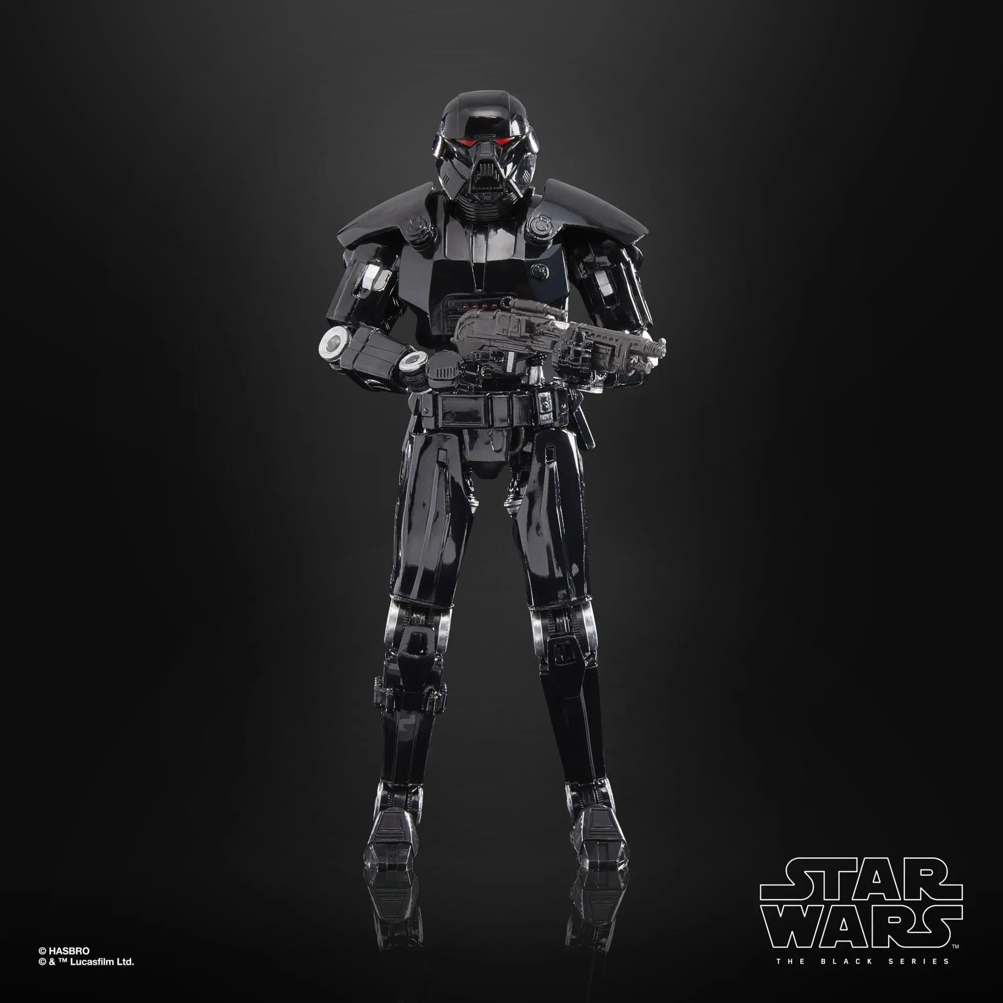 Star Wars The Black Series The Mandalorian Dark Trooper Deluxe Action Figure