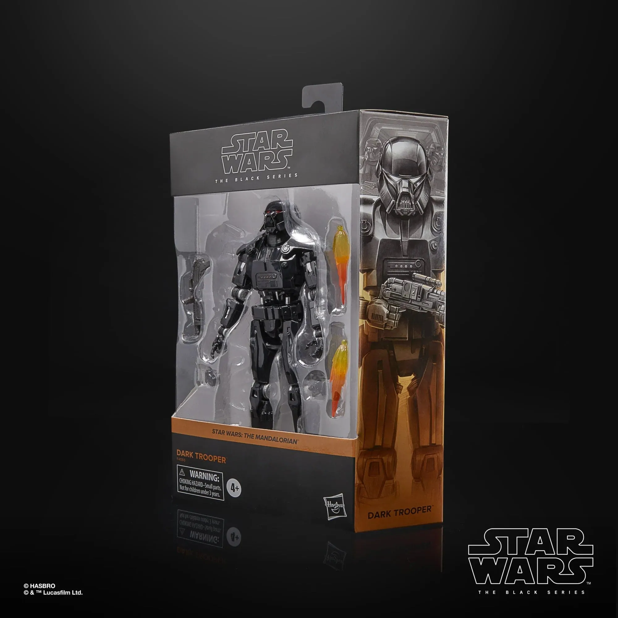 Star Wars The Black Series The Mandalorian Dark Trooper Deluxe Action Figure