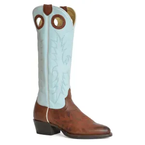 Stetson Blue Women's Belle Cognac Calf Snip Toe 1650