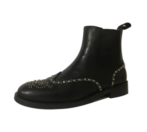 Studded Combat Boots - Final Sale