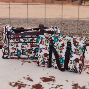 Turquoise & Cattle Barn Bags