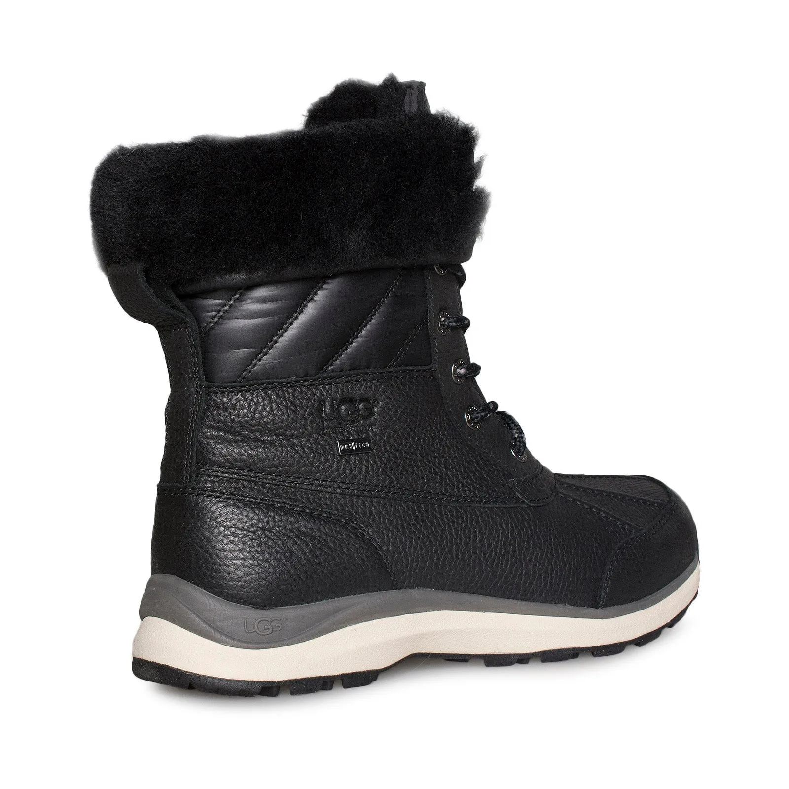 UGG Adirondack III Quilt Black Boots - Women's