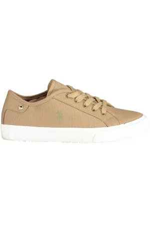 U.S. POLO ASSN. Brown Polyester Women Sneaker