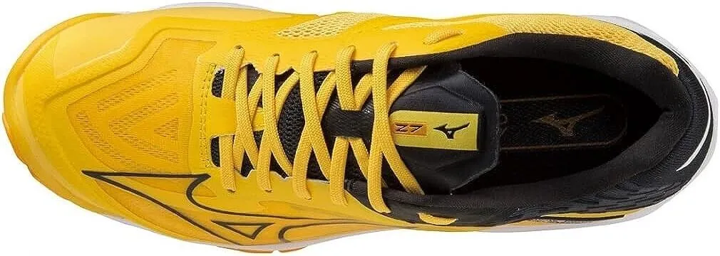 V1GA2200 MIZUNO Volleyball Shoes WAVE LIGHTNING Z7 Yellow Black size US 5