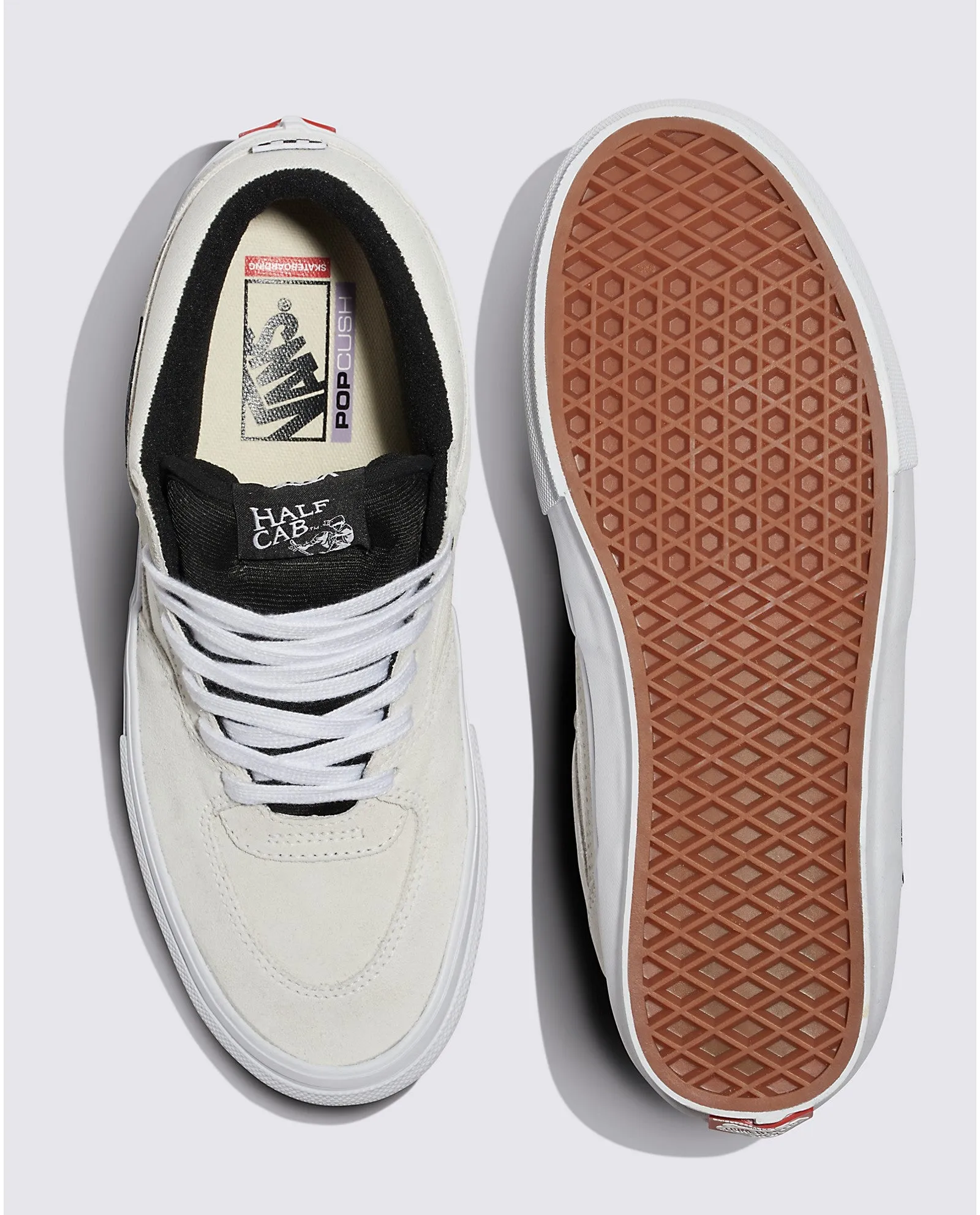 Vans Skate Half Cab Skateboard Shoe - Blanc De Blanc