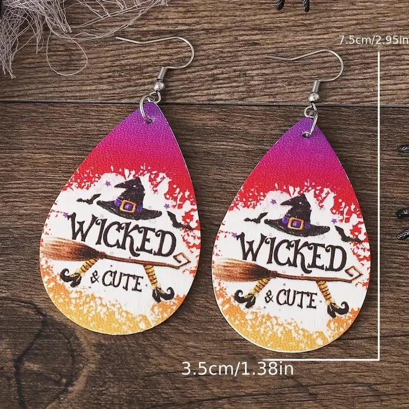 Wicked Cute Teardrop Earrings