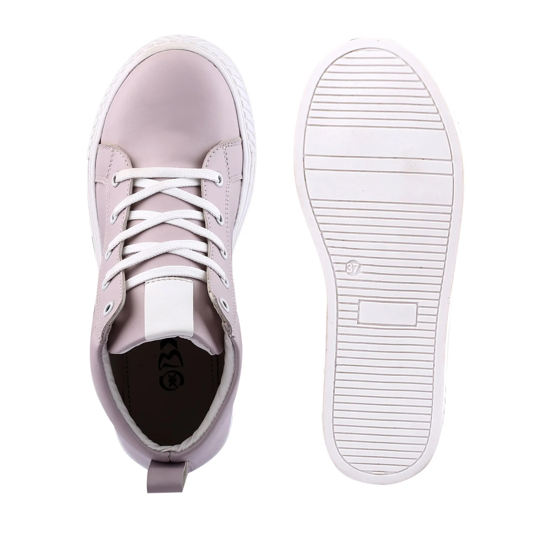 Women's New Stylish Trendy Sneaker Lace-up Shoes