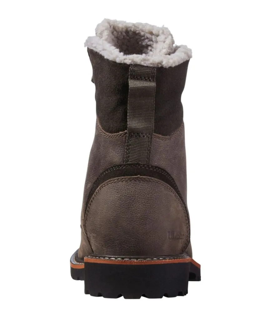 Women's Rugged Cozy Boots, Lace-Up