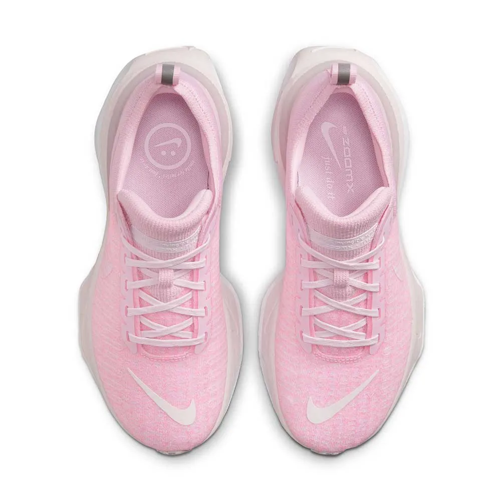 Women's ZoomX Invincible Flyknit 3 - Pink Foam/White/Pearl Pink