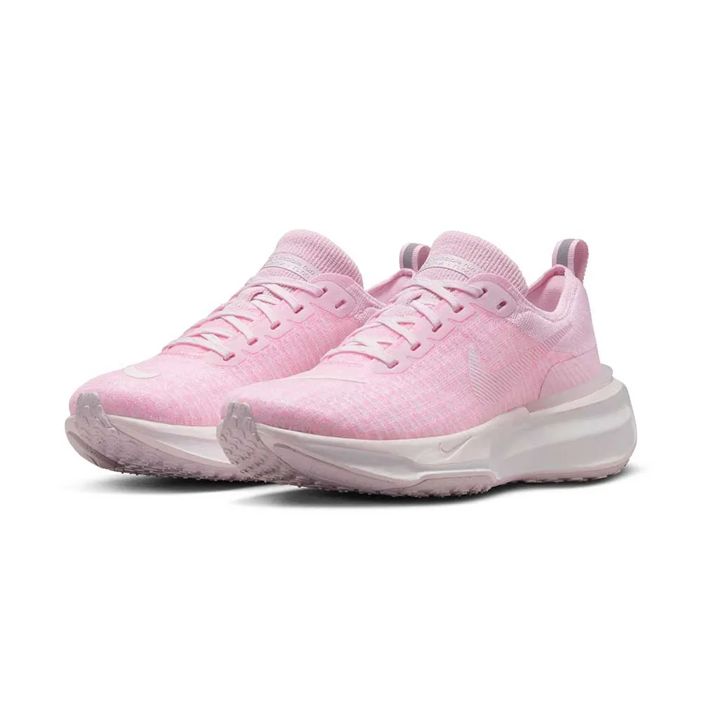 Women's ZoomX Invincible Flyknit 3 - Pink Foam/White/Pearl Pink