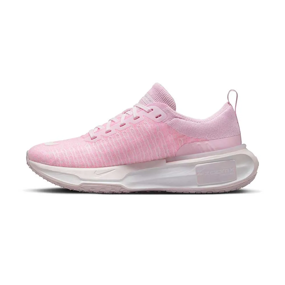 Women's ZoomX Invincible Flyknit 3 - Pink Foam/White/Pearl Pink