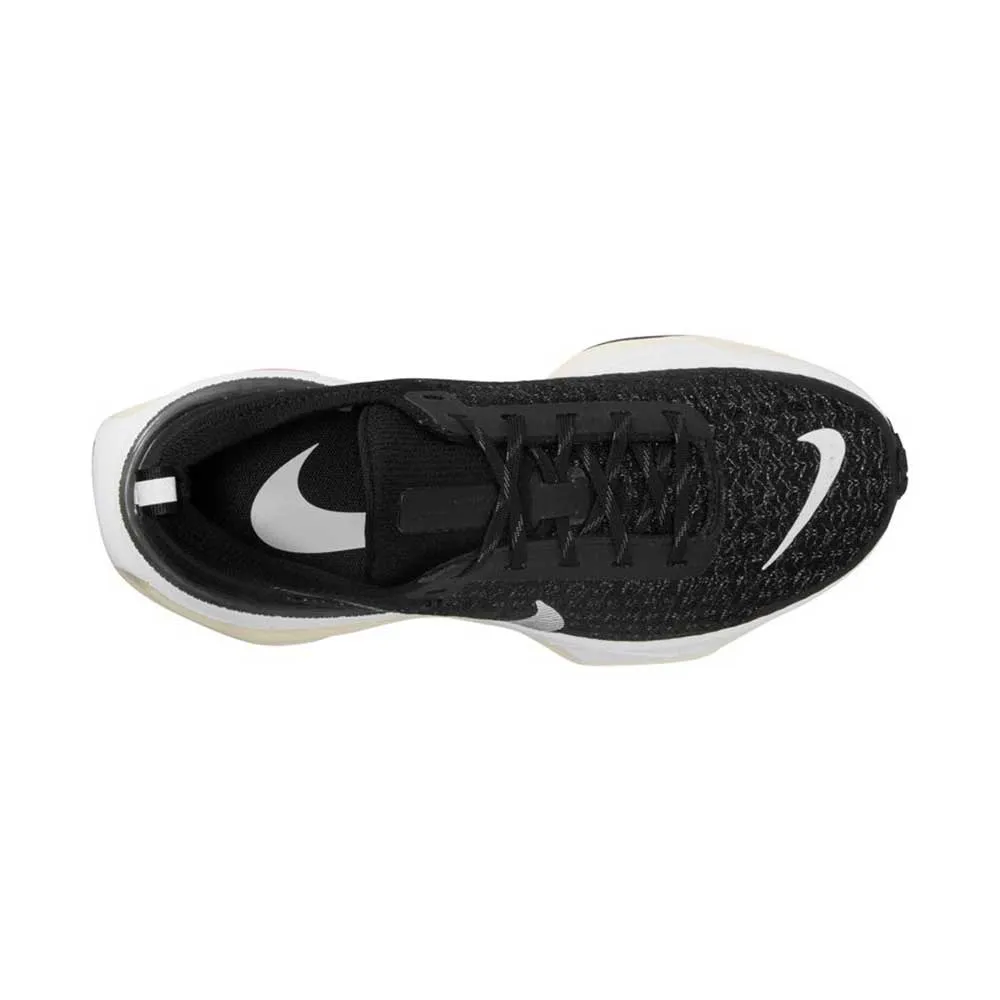 Women's ZoomX Invincible Run Flyknit 3 Running Shoe - Black/White/Dark Grey - Regular (B)