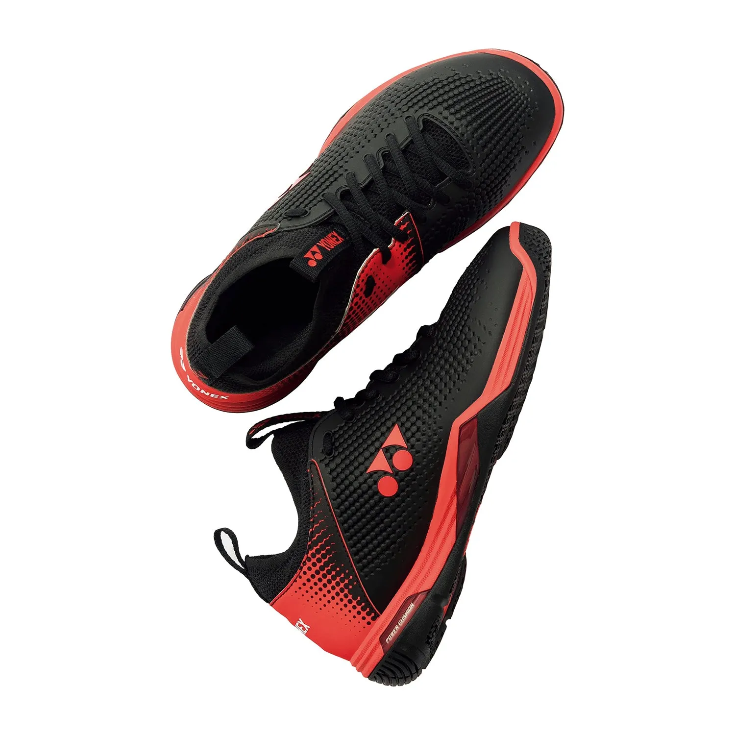 Yonex Eclipsion Z 2 Men Power Cushion Badminton Shoe, Black/Red